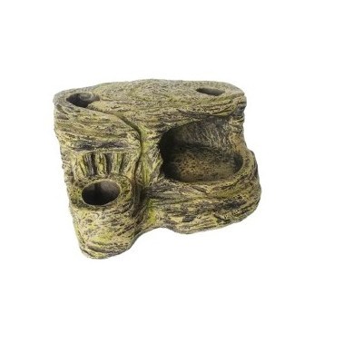 Jaskinia dla żółwia, agamy, Duża wyspa ciepła WULKAN2