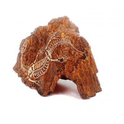 Jaskinia dla żólwia, agamy. Duża wyspa ciepła JURA