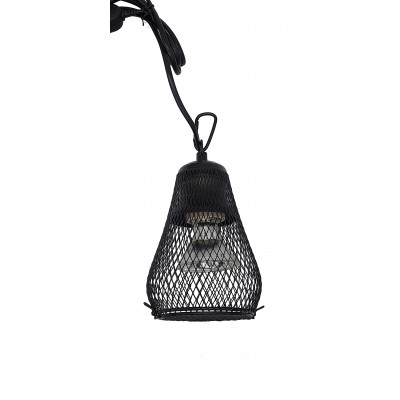 Lampa z halogenem 25W oprawa ceramiczna