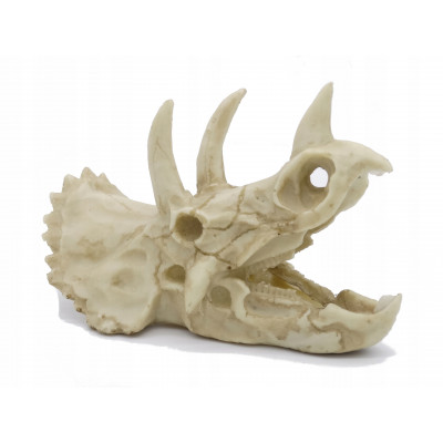 Czaszka dinozaura 2, ozdoba, kryjówka, do terrarium, akwarium