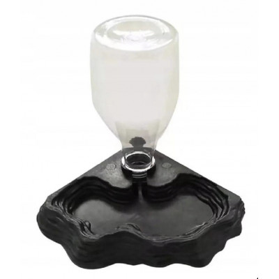 Poidło do terrarium, czarne