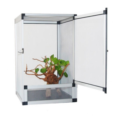 MINI Terrarium z siatki aluminiowej  32x32x46